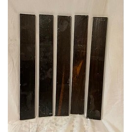 1 Piece Of Gabon Ebony Guitar Fingerboard For Acoustic Guitar Building