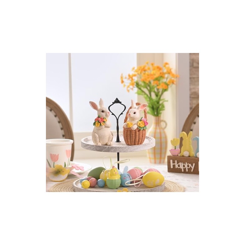 Valery Madelyn Valery Madelyn Easter Decorations Rabbit Figurines Set of