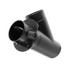 75mm Parking Heater 3 Way Air Ducting Elbow Pipe, ZDHQLHJ