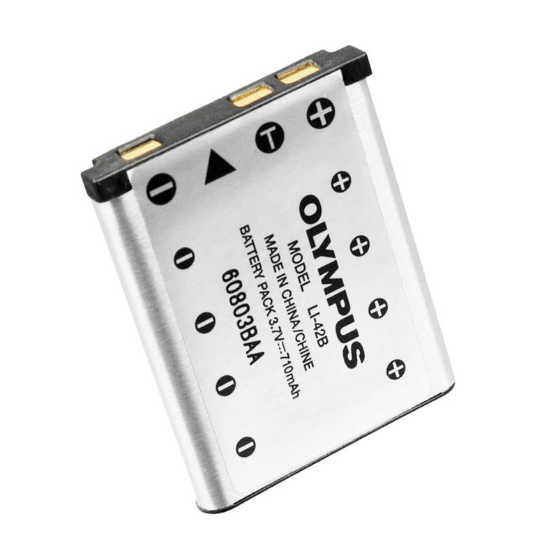 OM SYSTEM OLYMPUS LI-42B Rechargeable Battery (Silver)