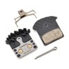 Shimano J04C Metal Disc Brake Pads, Spring and Fin