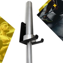 100% Carbon Steel Bar Wall Bracket (One Bar, Muscle Training)
