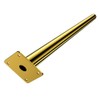 Osring 24 Inch Furniture Legs Gold Round Tapered Metal Table