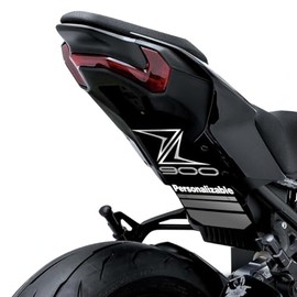 Wheel Arch Vinyl Compatible with Kawasaki Z900 2025-2026 (METALLIC GREY)