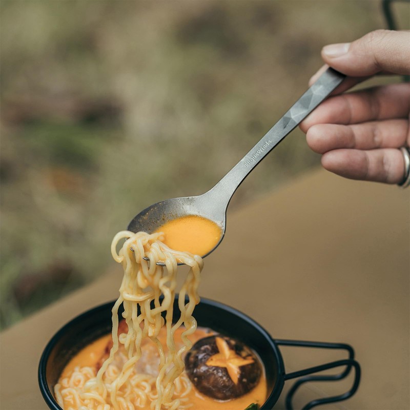 Thous Winds Titan Spork Lightweight Camping Fork Spoon, Multifunctional Portable