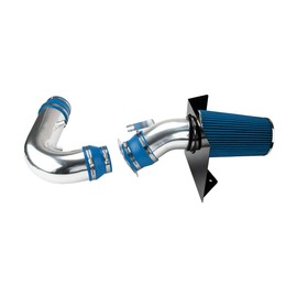 AUTOSITY 4" Cold Air Intake System Kits w/Filter Aluminum Compatible with 1997-2003 F150/Expedition 4.6L/5.4L V8 1998-1999 Navigator 5.4L V8(Blue)