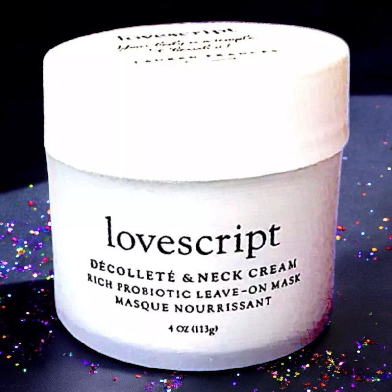 LOVESCRIPT Lauren Frances Decollete & Neck Cream Leave-On Mask NIB