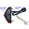 Stop Rear Light with Indicator for Project Motorcycle - Red