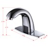 Charmingwater Touchless Bathroom Sink Faucet, Motion Automatic Sensor Faucet with
