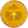 DEWALT Diamond Blade for Tile, Wet Cutting, 10-Inch x .060-Inch