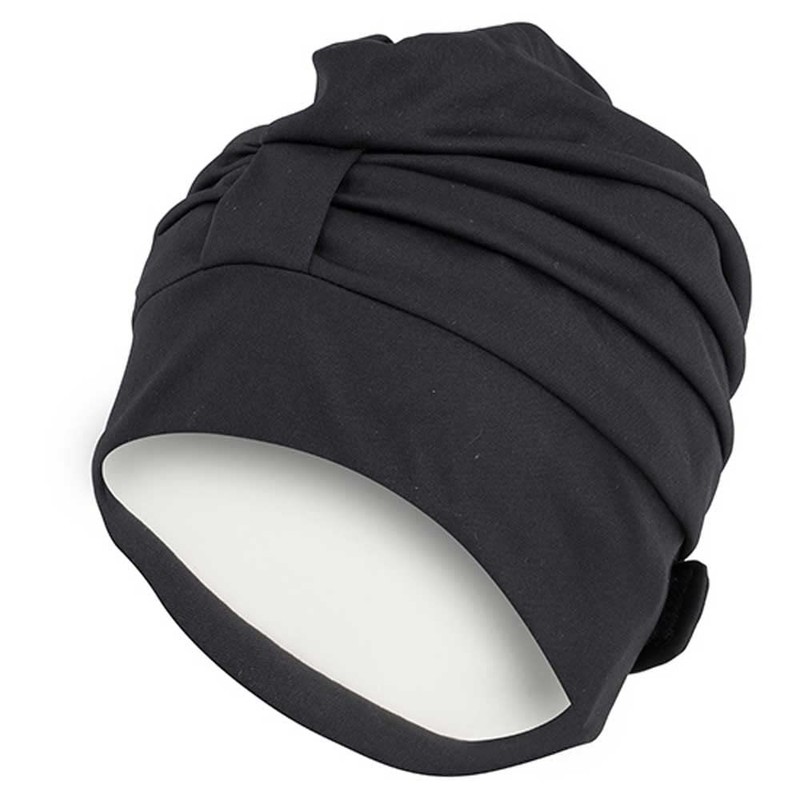 Fashy Stoffbadehaube, schwarz, 3473 20_20