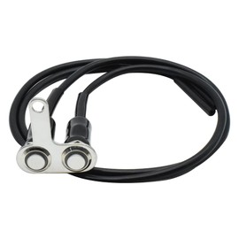 Motorcycle Handlebar Switch ATV Bike 12V LED Headlight Fog Light Switch Waterproof Overload Protection Blue Light