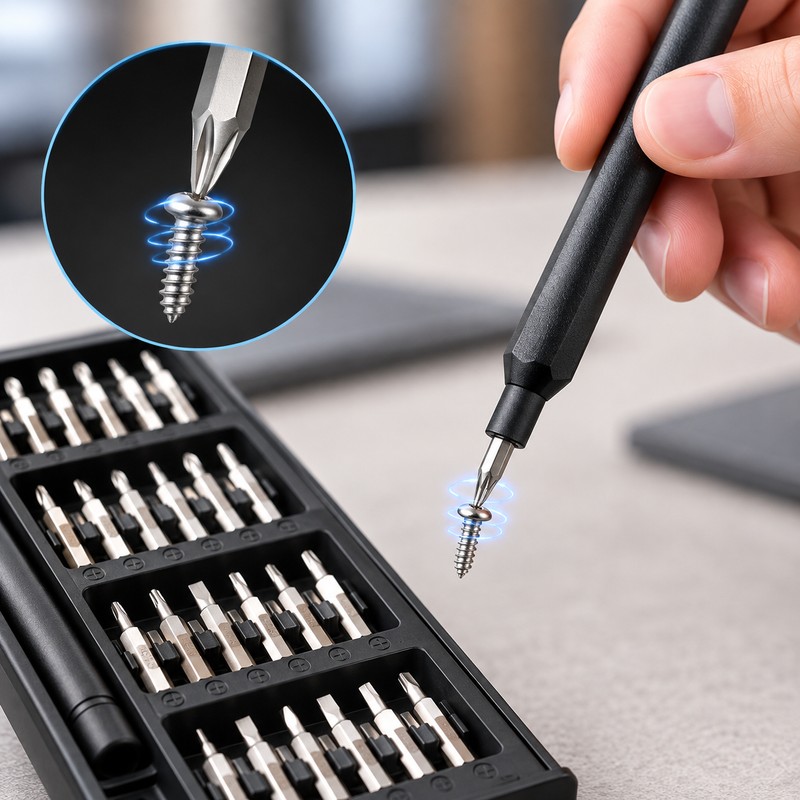 25-in-1 Precision Screwdriver Set for Small Repairs – 24 Chrome-Vanadium