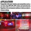2 Pack 10" 15 LED Trailer Identification Light 9 to