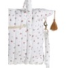 VERTBAUDET Changing Bag "Plume" White Printed