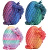 4 Pack 3D Printed Dragon Eggs with Dragon Inside Easter