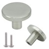 Vandicka 4 Pcs Silver Cabinet Door Knobs & Drawer Pulls