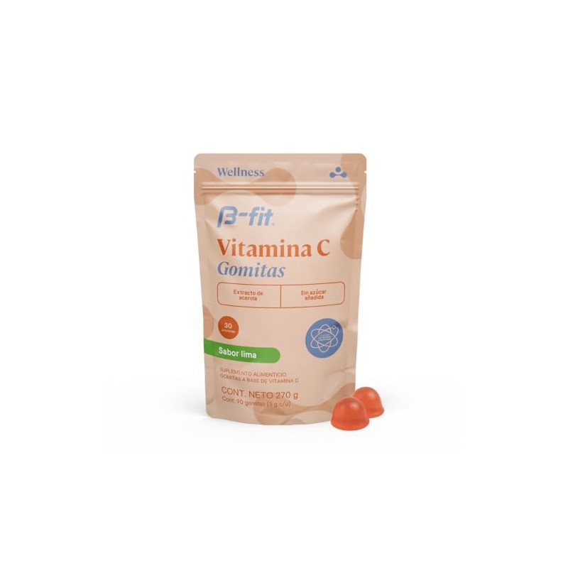 B-FIT Immune Gummies - Vitamina C, Zinc y Acerola