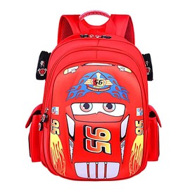 Cars 3D Pocket Backpack Mini Car Backpack - Adjustable Shoulder Strap, Zippered Closure, Hand Washable, Unisex, Cartoon Design:_Large