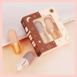 Lip Plumper Voluminizador Derol Incoloro Kit Día & Noche 2 Piezas Hidratante