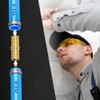 XFITTING Barb Crimp 1/2 Inch Pex Plug End Cap, Brass,