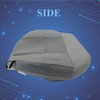 NLQR Front Driver Side Bottom Replacement Seat Cover Cloth Flint