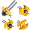 1/2 Inch Shank Tongue and Groove Router Bit Tool Set