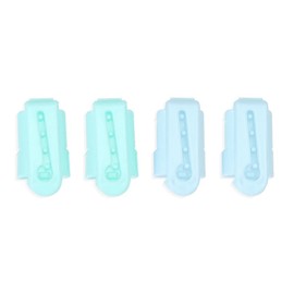 gofidin 4Pcs Finger Splitter Sweater Wool Knitting Tool 4 Yarn Guide Thimble Plastic Sewing Accessories