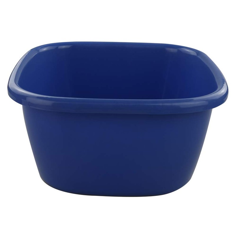 Saedy 18 Quart Plastic Washing Basin, Large Dish Basin Pan