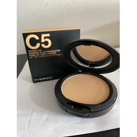M·A·C MAC Studio Fix Powder Plus Foundation, 15g, Full Size, New, Shade: C5