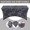 HZDHCLH Table Cloth Rectangular 122x76cm Polyester Wipeable Tablecloth Washable Durable