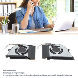 Laptop Cooling Fan for ROG Zephyrus G14 GA401 GA401I GA401IU GA401IV Replacement 4 Pin Cooling Fan CPU GPU Cooling Fan