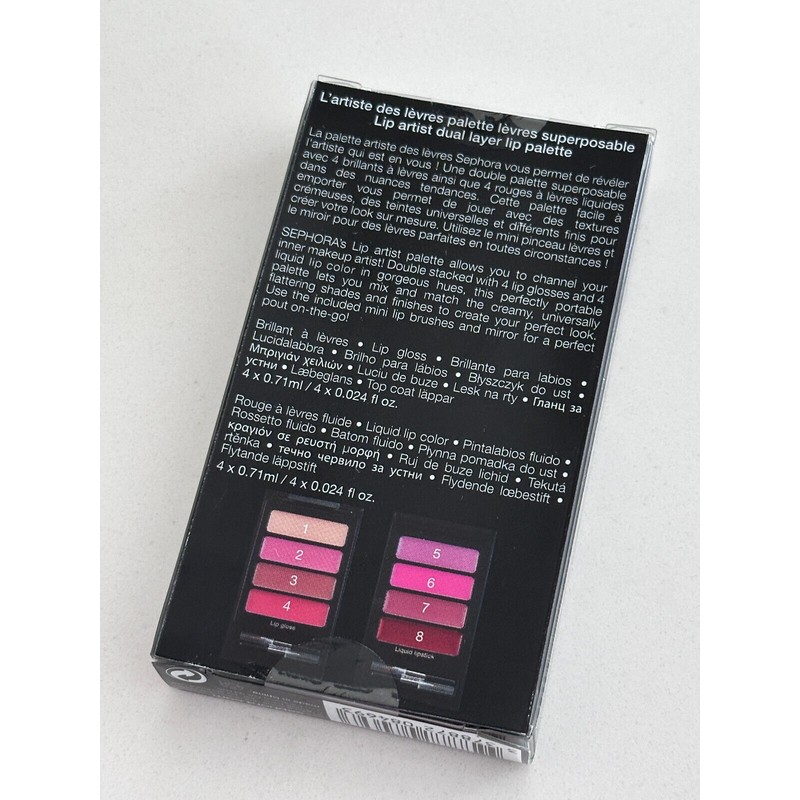 Sephora Lip Artist Dual Layer Lip Palette