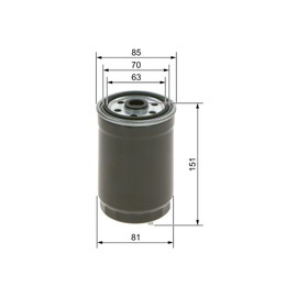 Bosch 1457434329 Fuel-Filter Box