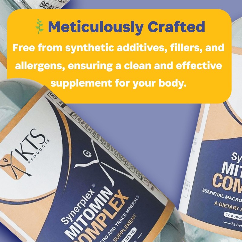 Synerplex MitoMin Complex – Liquid Mineral Supplement – Easy to-Use