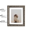 Tailored Frames Picture Frames, 8"x8" for 5"x5", White Mount