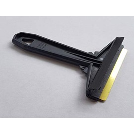 Murska 575-2 Squeegee Ice Scraper Brass Blade Original of Finland - Black/yellow