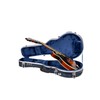 Crossrock ABS Molded Case for F-Style Mandolin | Blue Textured