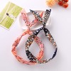 Ruihfas 6Pcs Fashion Twist Bow Wire Headbands Head Wrap Bunny