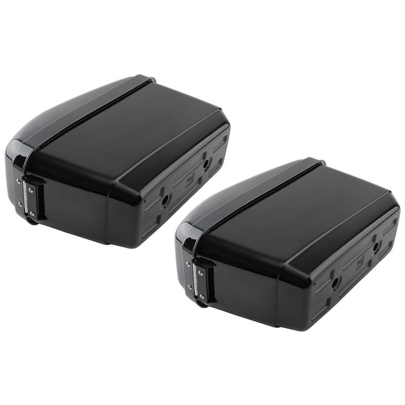 maXpeedingrods Motorcycle Hard Saddlebags for Harley Honda Yamaha Suzuki Kawasaki