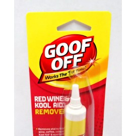 GOOF OFF Red Wine & Kool Aid Stain Remover 0.62 oz.   New Task Specific Clean Up