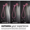 Sproos - Handheld Shower Head, High Pressure, 3 Spray Functions