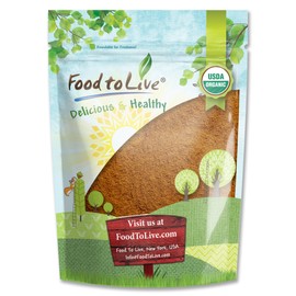 Organic Cacao Powder, 1 Pound - Certified, Non-GMO, Kosher, Raw, Unsweetened, Bulk