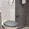 Do Not Flush Rules Sign for Bathroom,2Pack RAMIEYOO Designer Septic