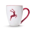 GMUNDNER KERAMIK Breakfast Cup Max Capacity: 0.3 Litres Bordeaux Red