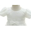 Glamulice Flower Baby Girl Newborn Christening Baptism Dresses Milky White