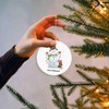 Christmas Tree Ornaments Funny Hanging Xmas Decor for Office,Snowman Merry
