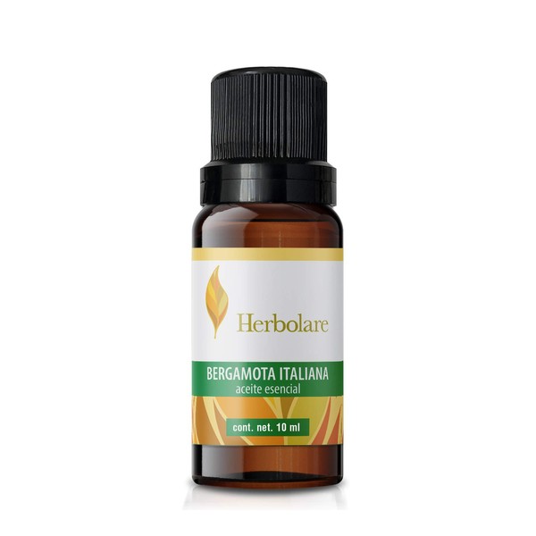 Herbolare - Aceite esencial de Bergamota Italiana 10 ml. 100% puro.