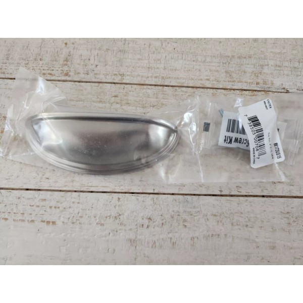 Emtek 86173US15 4-Inch Center to Center Cup Pull