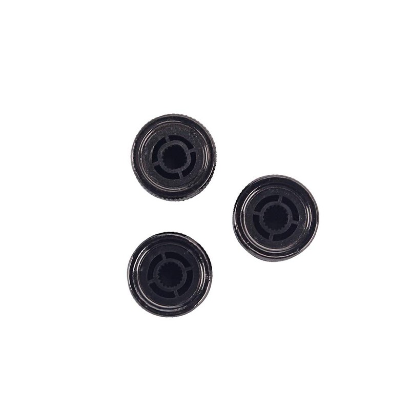Alnicov Guitar Knobs 6MM Shaft Pots- Brass Dome Control Knobs